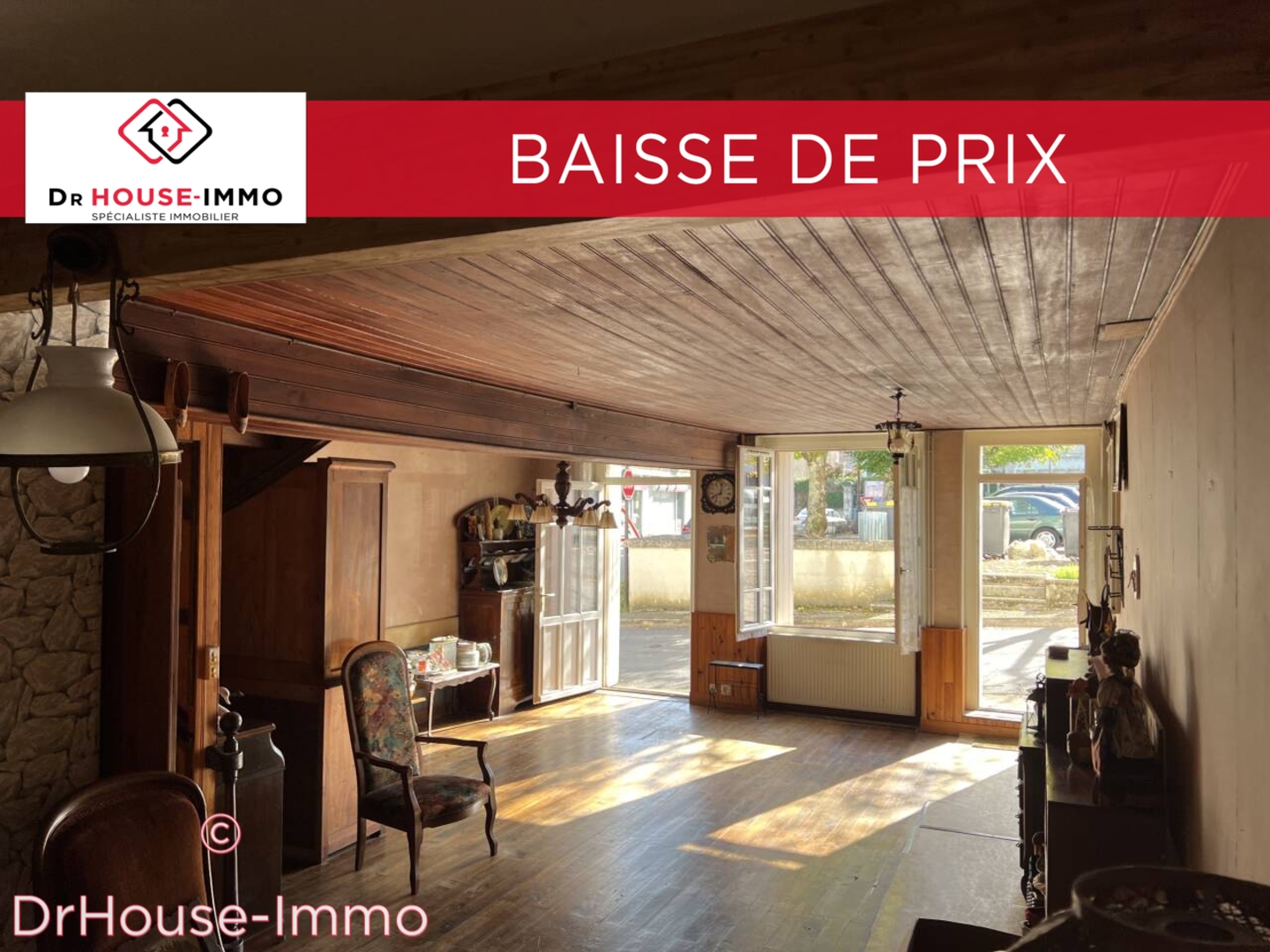 Photo 1 : Vente Maison 6 pièces Montbron 125 m²