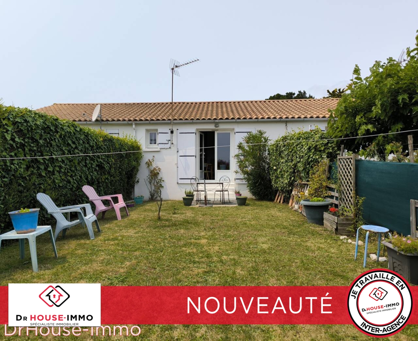 Photo 1 : Vente Maison 2 pièces La Bernerie-en-Retz 46 m²