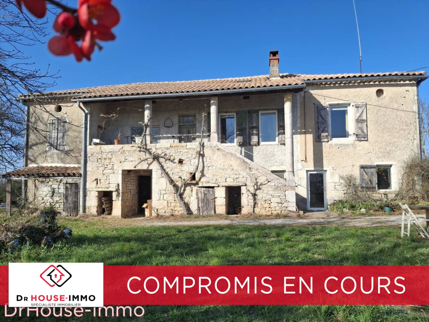 Photo 1 : Vente Maison 7 pièces Montricoux 192 m²