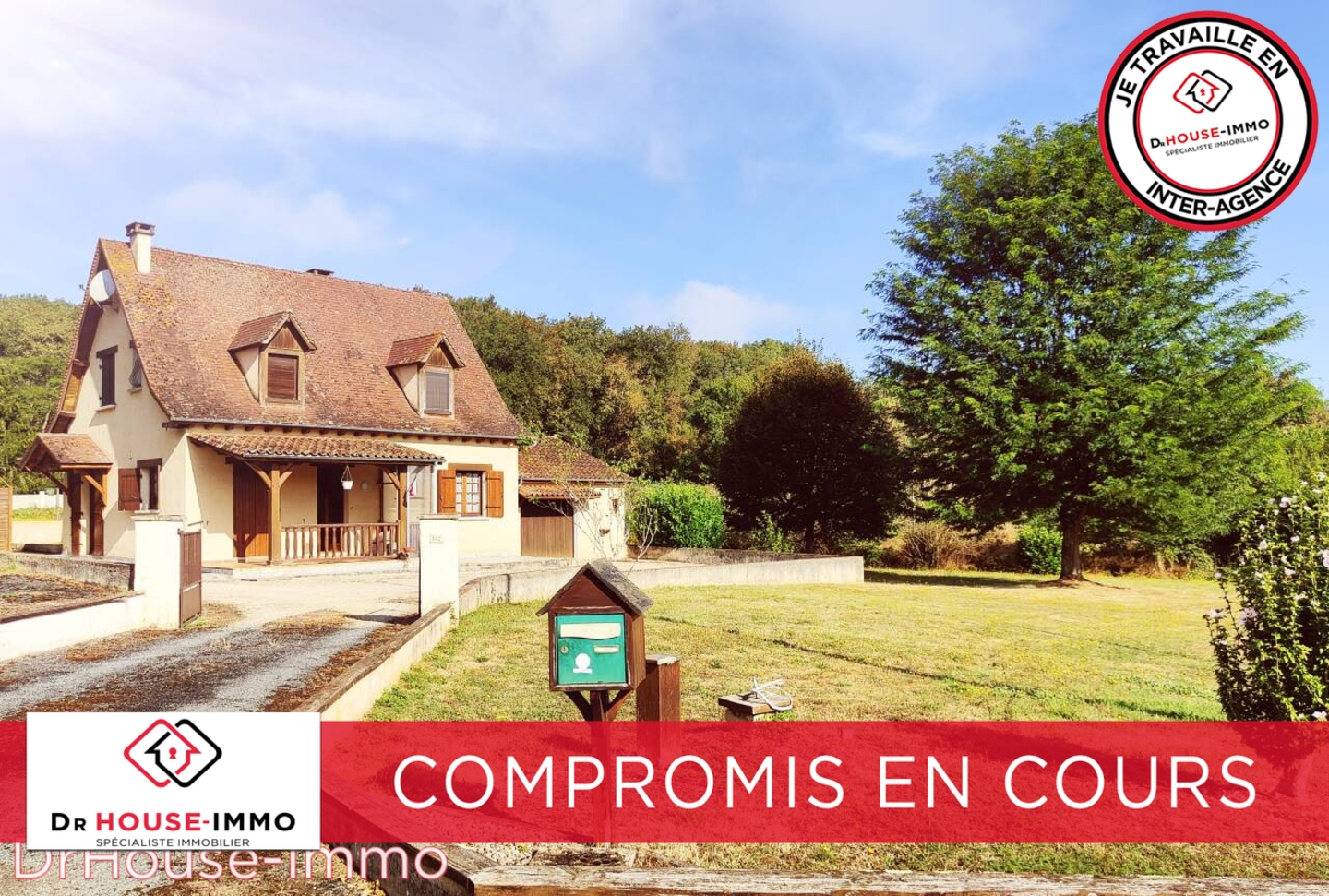 Photo 1 : Vente Maison 5 pièces Lanquais 113 m²