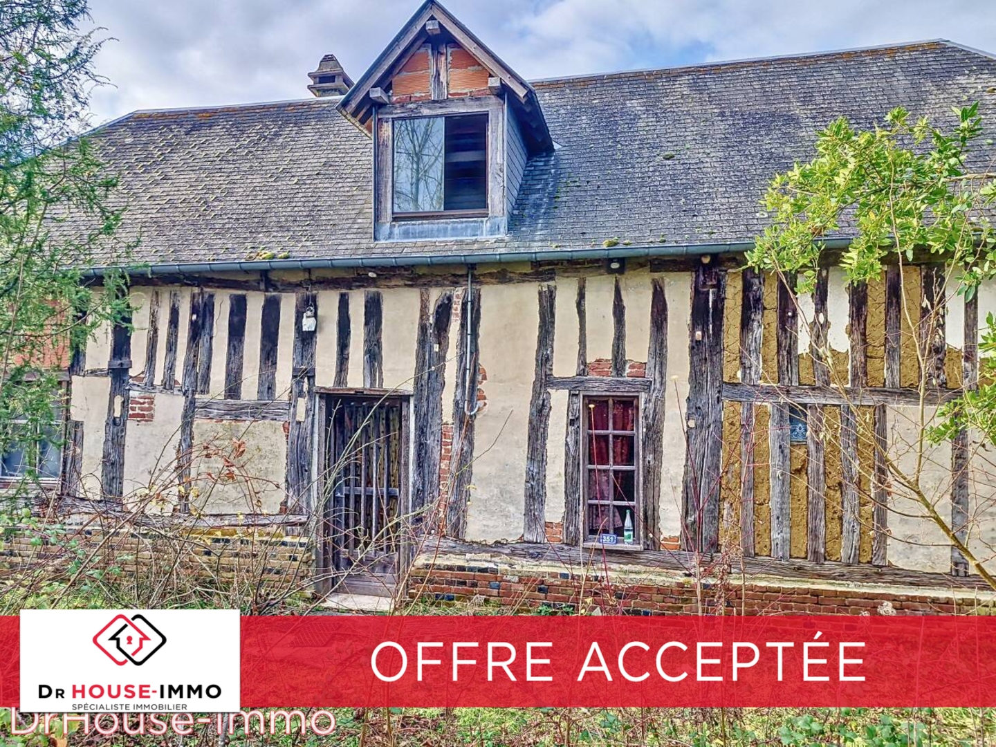 Photo 1 : Vente Maison 4 pièces Castillon-en-Auge 130 m²