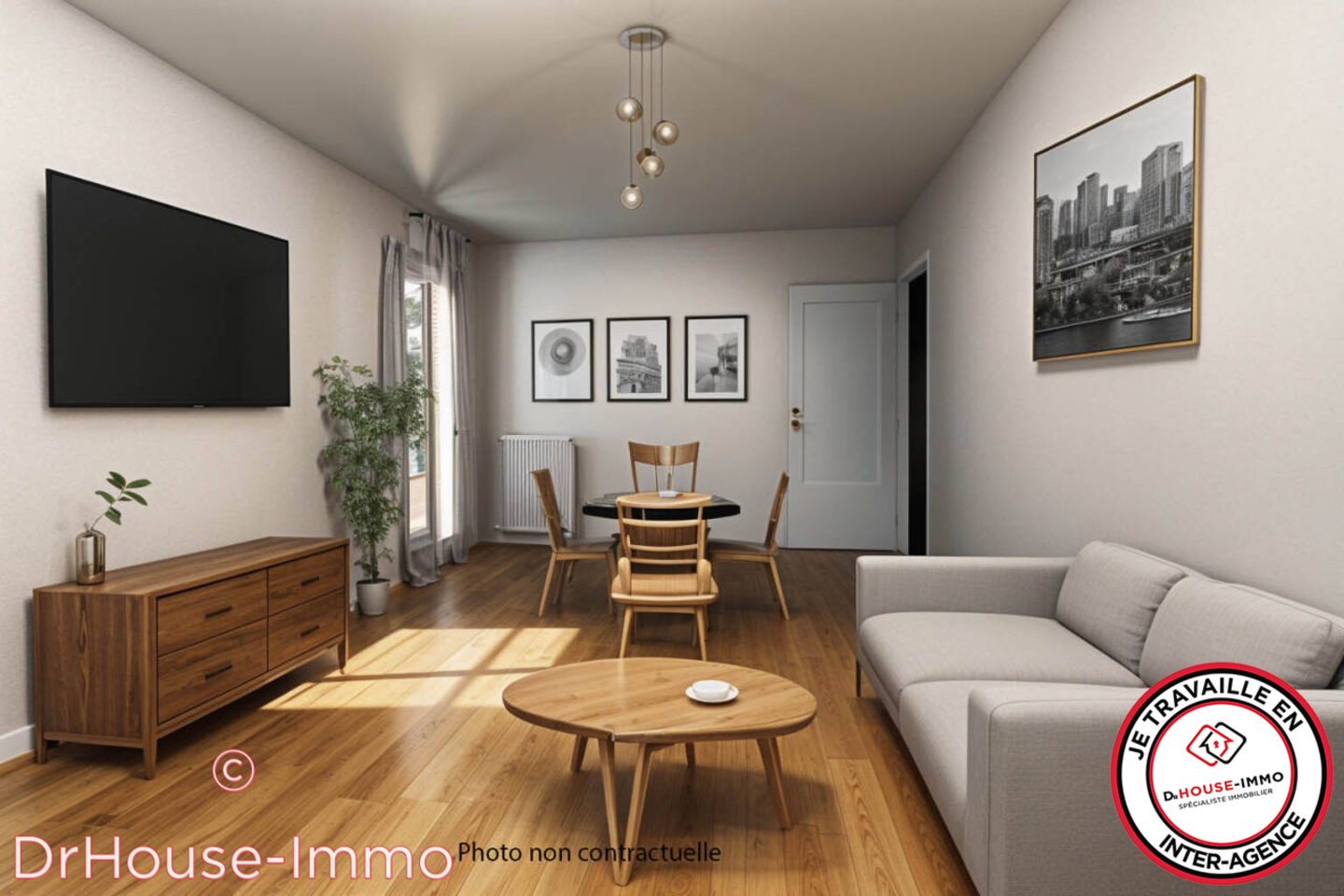 Photo 3 : Vente Appartement 2 pièces Maurepas 62 m²