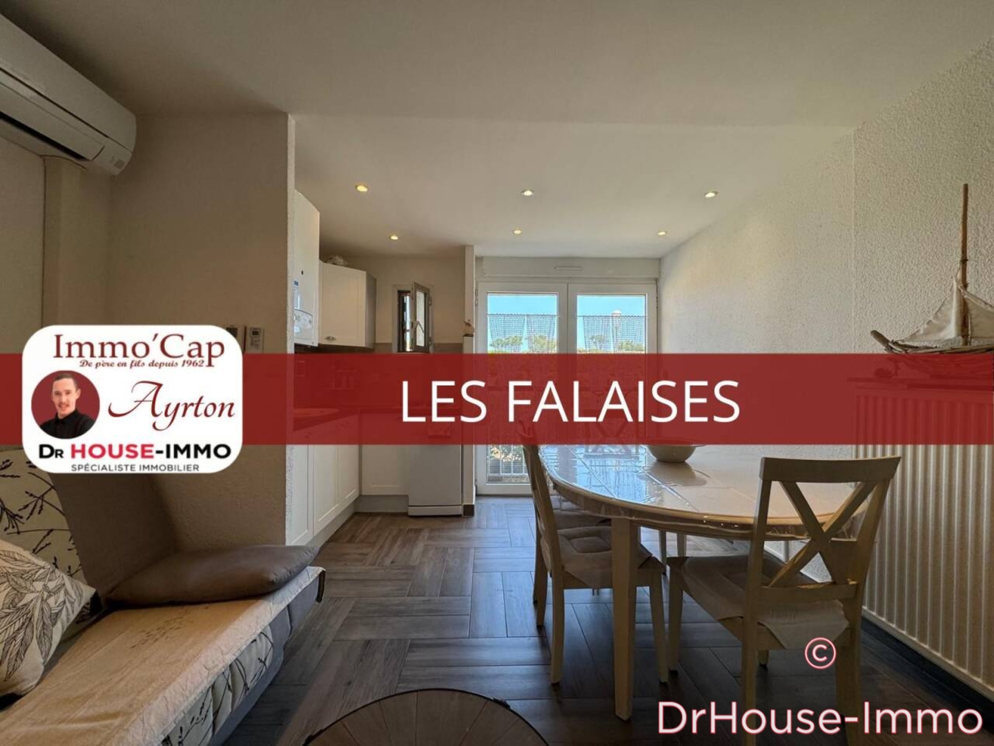 Photo 1 : Vente Appartement 3 pièces Cap d'Agde 43 m²