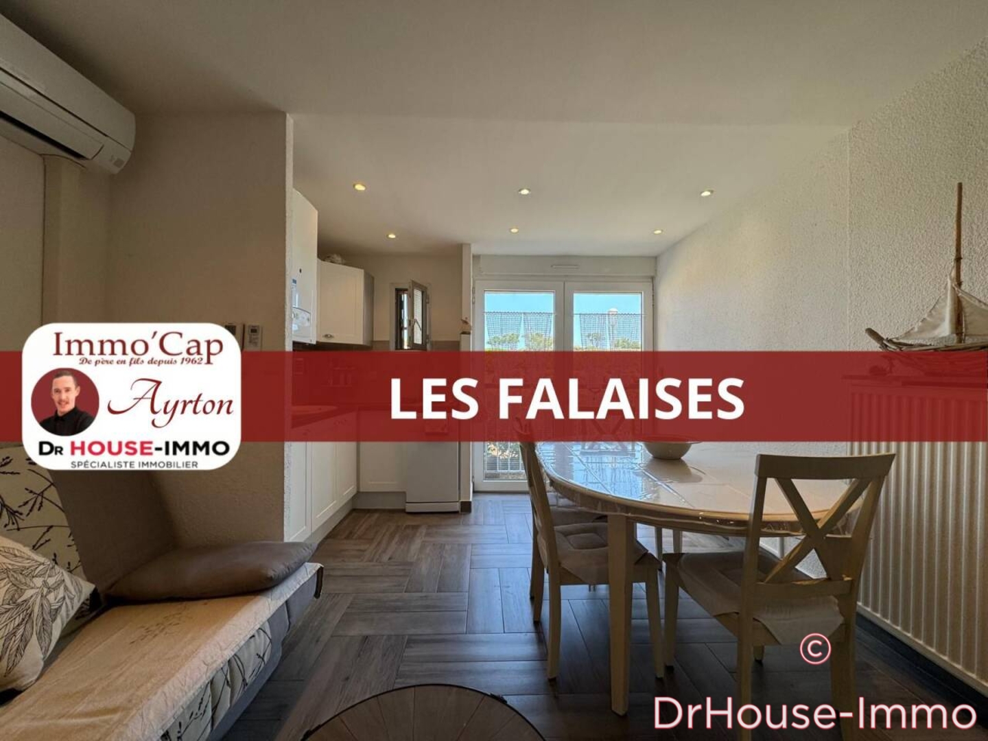 Photo 1 : Vente Appartement 3 pièces Cap d'Agde 43 m²