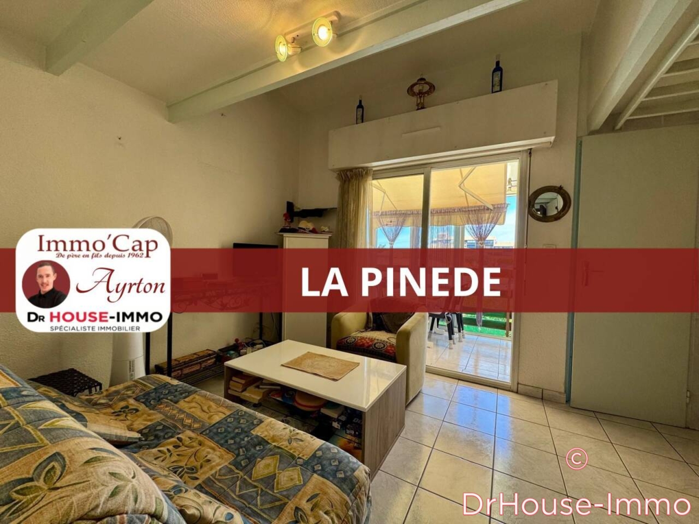 Photo 1 : Vente Appartement 3 pièces Cap d'Agde 19 m²
