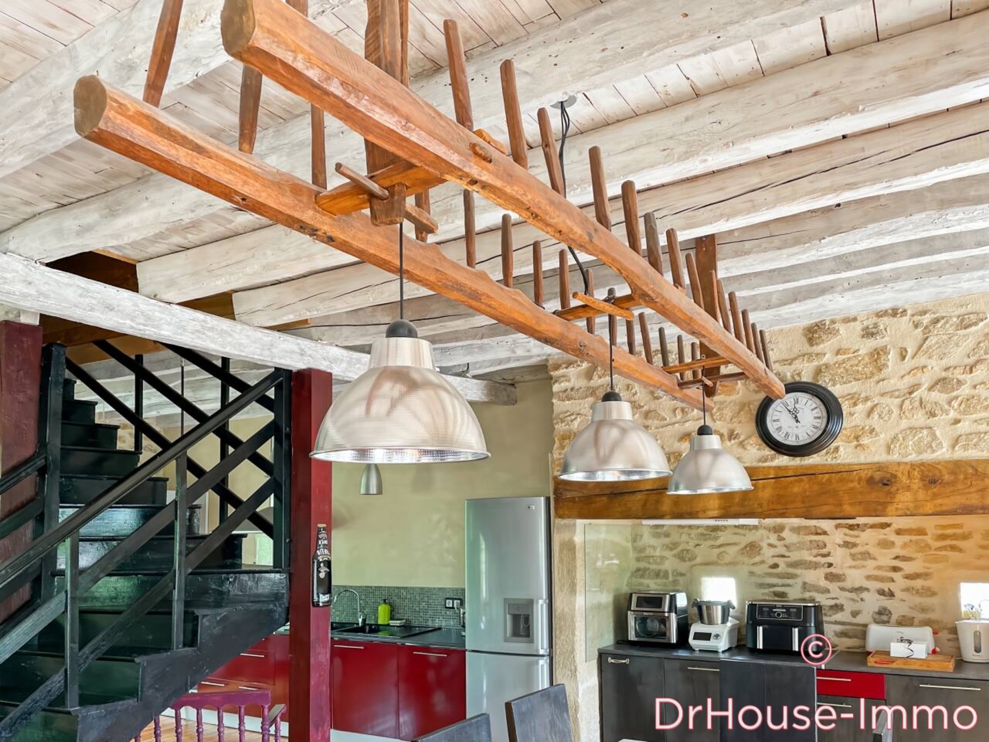 Photo 3 : Vente Maison 8 pièces Reygade 230 m²