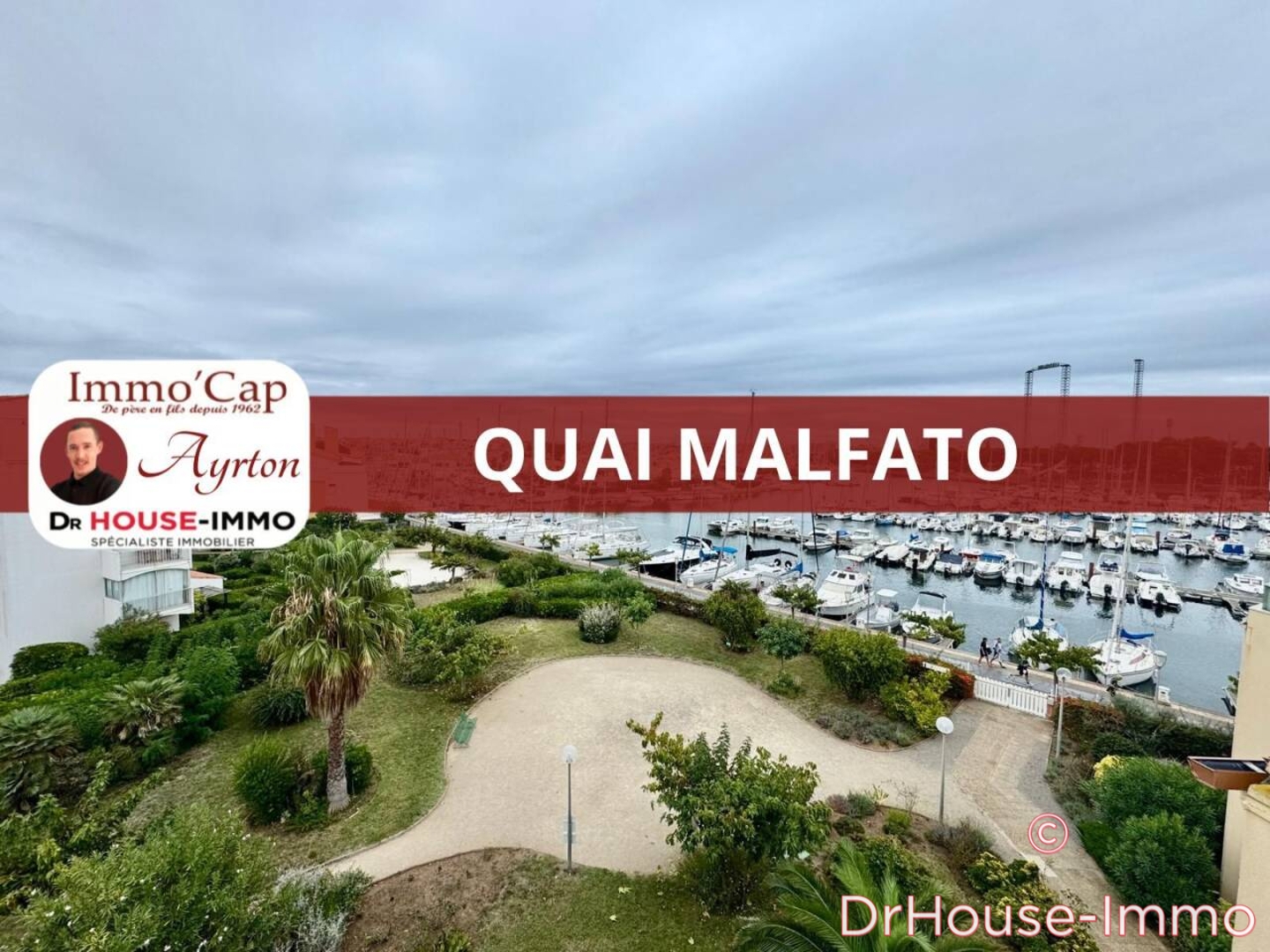 Photo 1 : Vente Appartement 3 pièces Cap d'Agde 55 m²