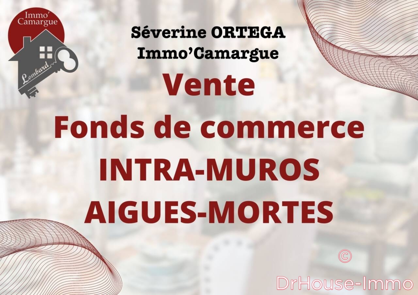 Photo 1 : Vente Commerce 2 pièces Aigues-Mortes 50 m²