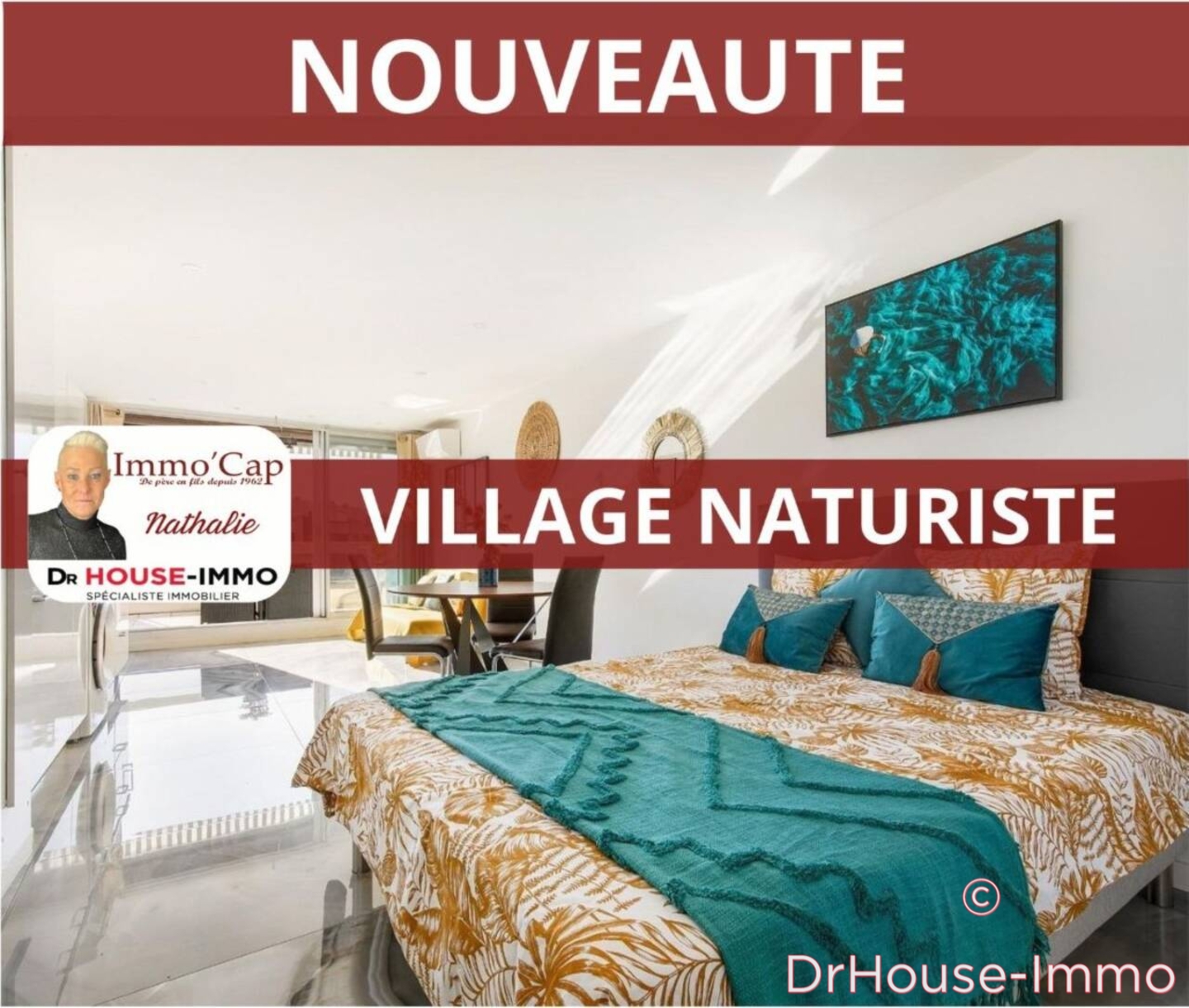 Photo 1 : Vente Appartement 2 pièces Cap d'Agde 34 m²