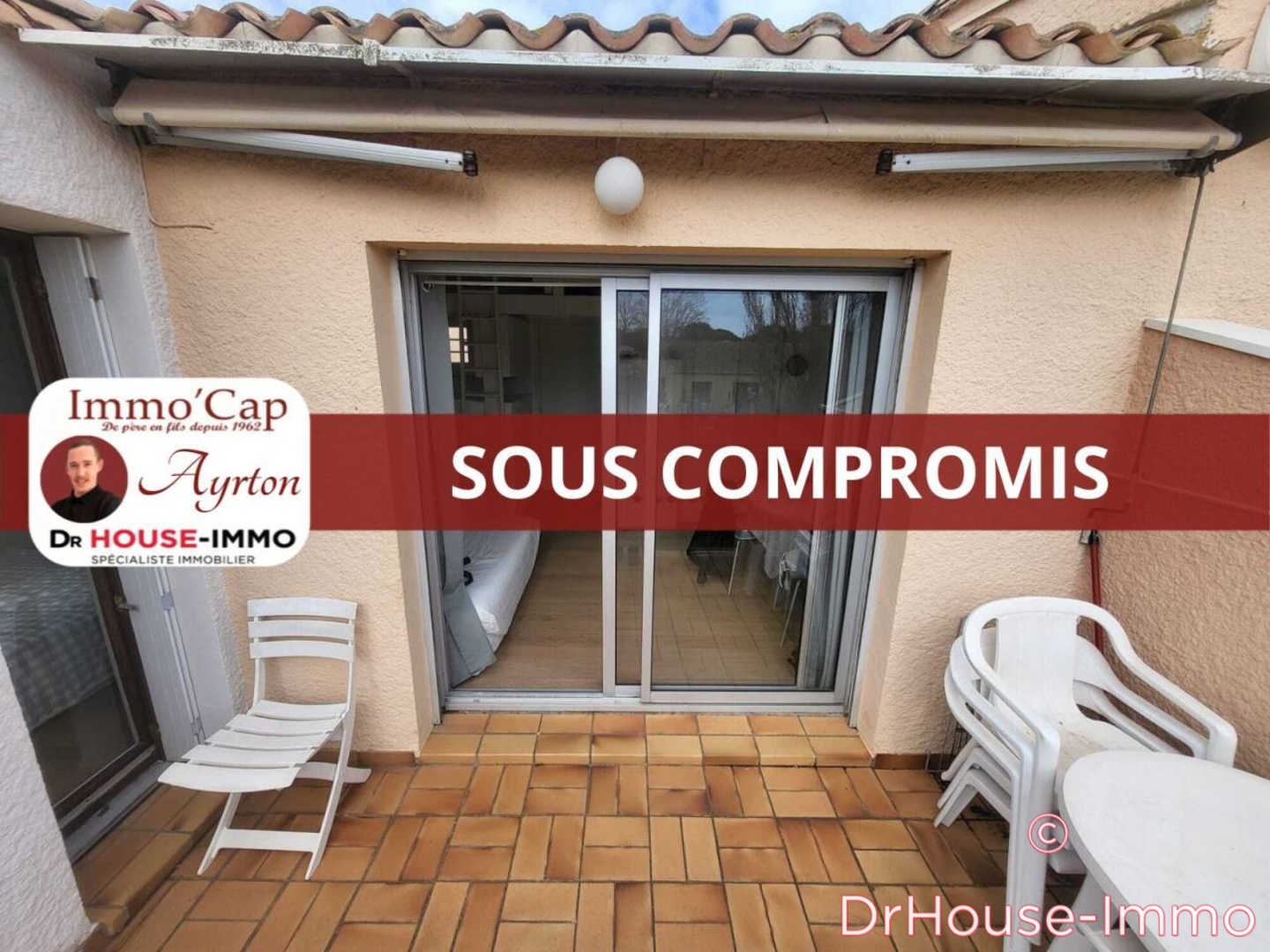 Photo 1 : Vente Appartement 2 pièces Cap d'Agde 26 m²