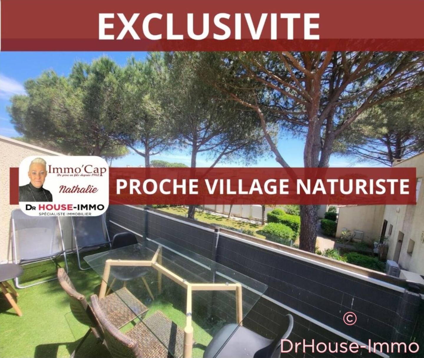 Photo 1 : Vente Appartement 1 pièce Cap d'Agde 21 m²