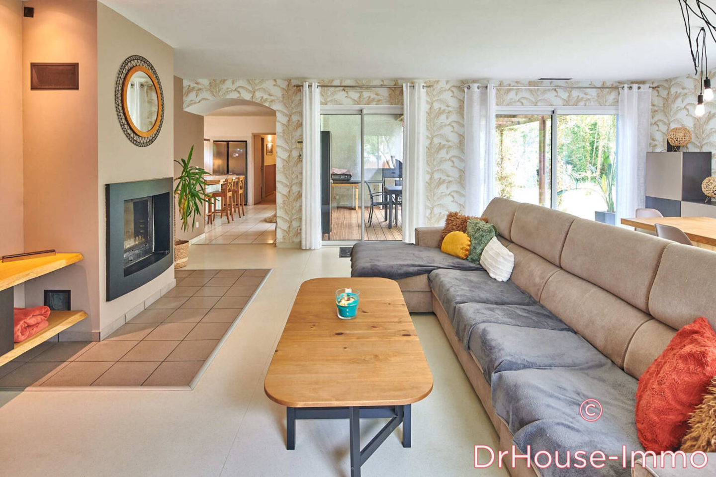 Photo 2 : Vente Maison 7 pièces Rivière-Saas-et-Gourby 183 m²