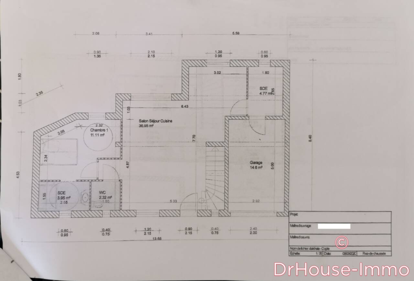Photo 3 : Vente Terrain Joué-lès-Tours 347 m²