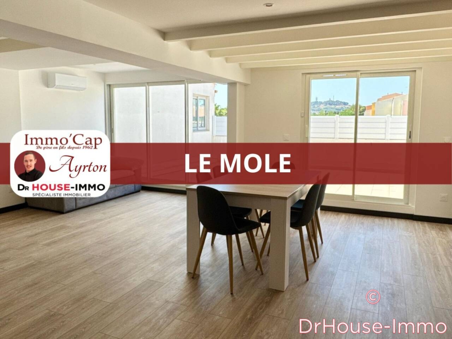 Photo 1 : Vente Appartement 4 pièces Agde 100 m²