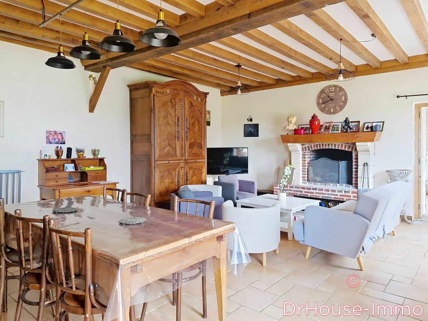 Photo 3 : Vente Maison 6 pièces Notre-Dame-d'Estrées 135 m²