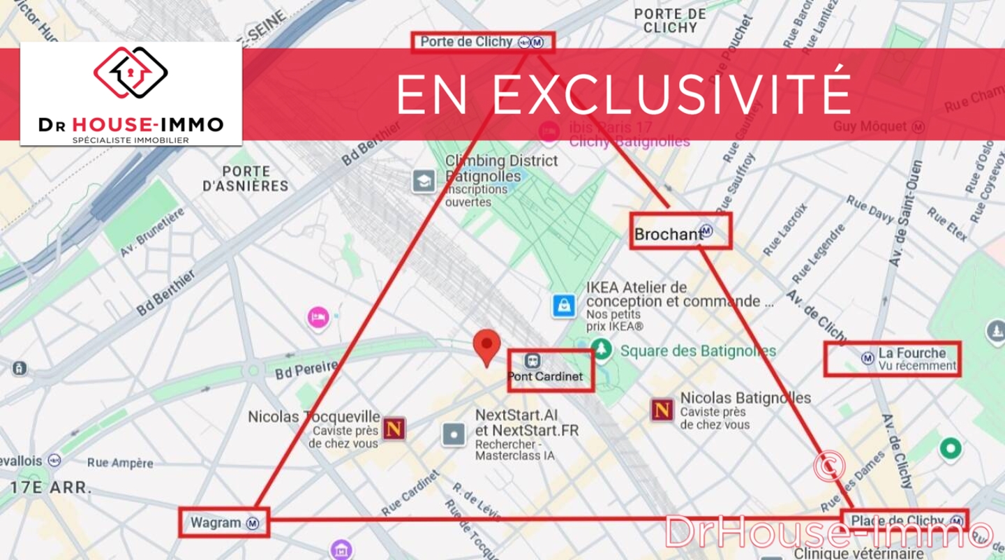Photo 1 : Vente Commerce 3 pièces Paris 60 m²