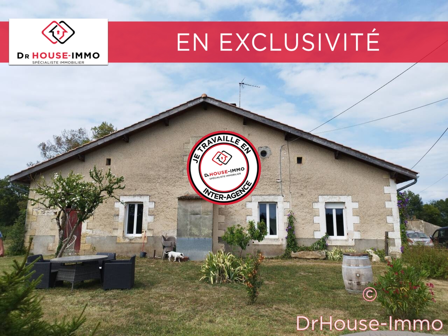 Photo 1 : Vente Maison 2 pièces Saint-Avit-Saint-Nazaire 71 m²