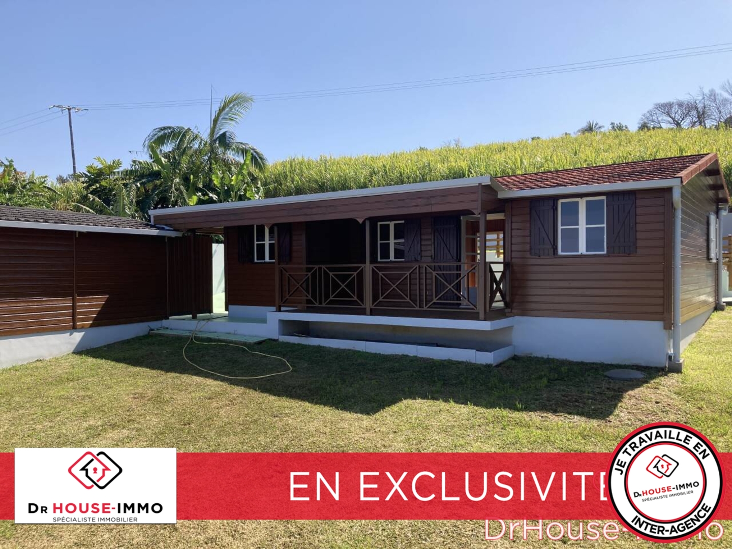 Photo 1 : Vente Maison 3 pièces Petite-Île 65 m²