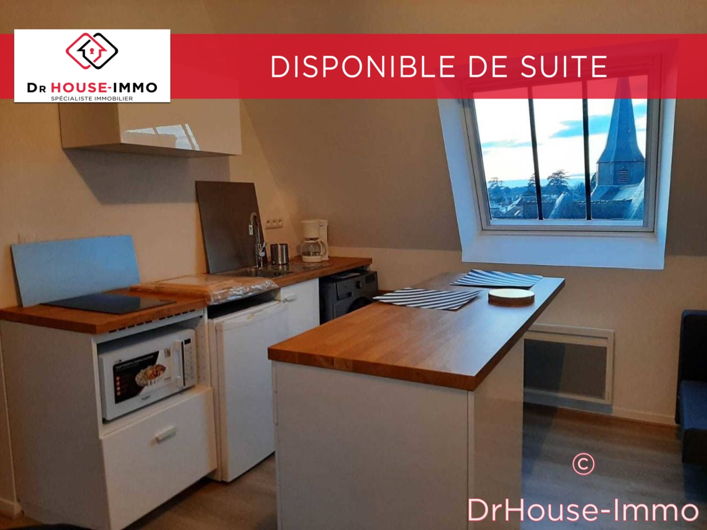 Photo 1 : Location Appartement 1 pièce Ballan-Miré 29 m²