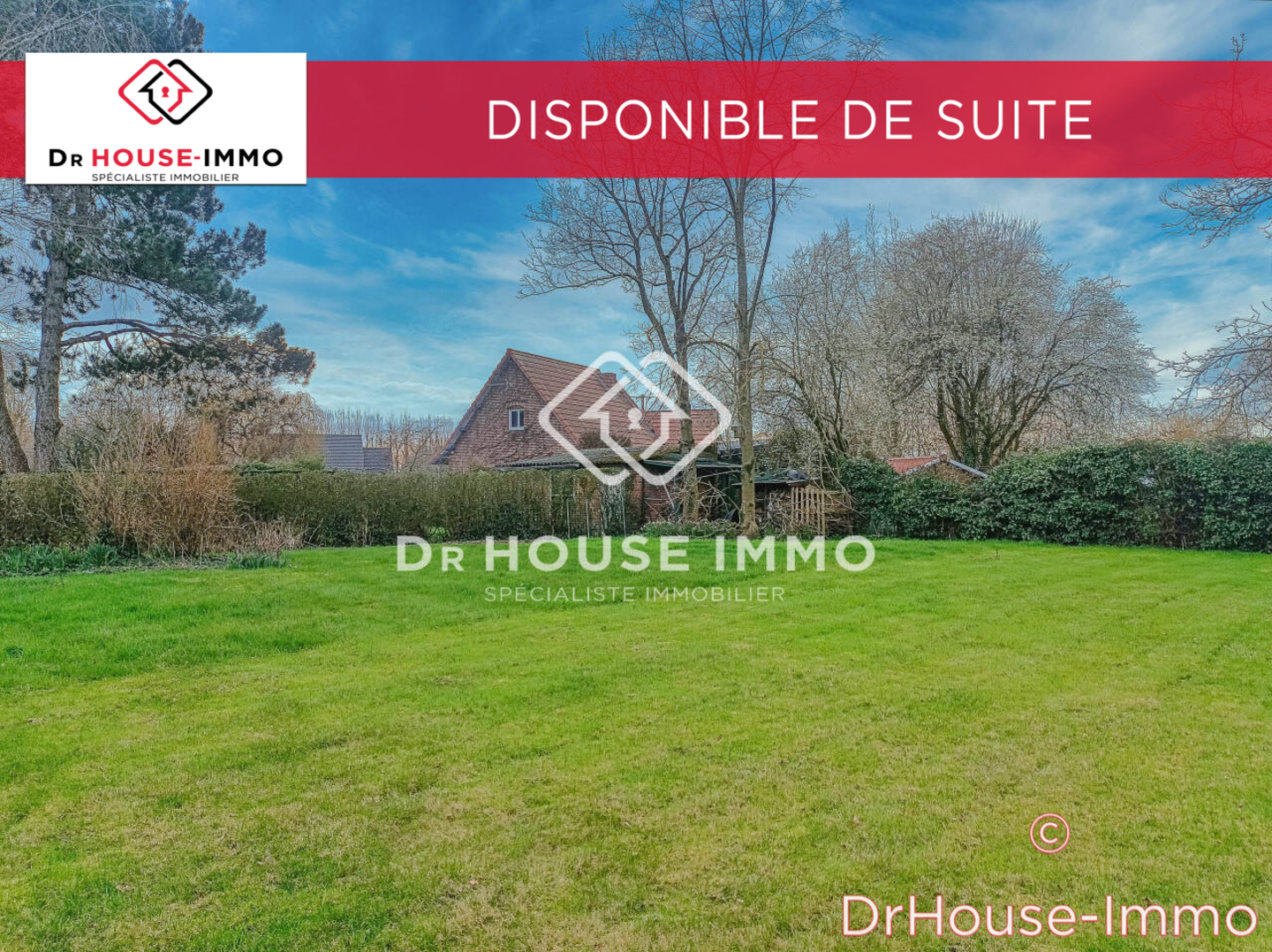 Photo 1 : Vente Terrain Neuf-Berquin 719 m²