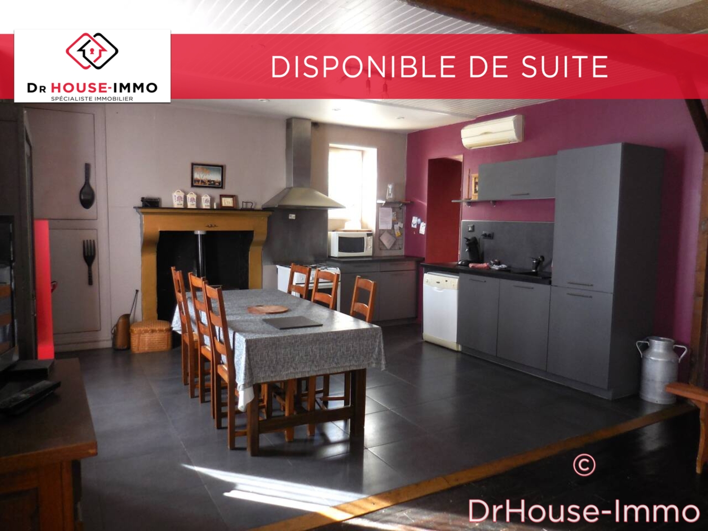 Photo 1 : Vente Maison 5 pièces Paizay-le-Sec 125 m²