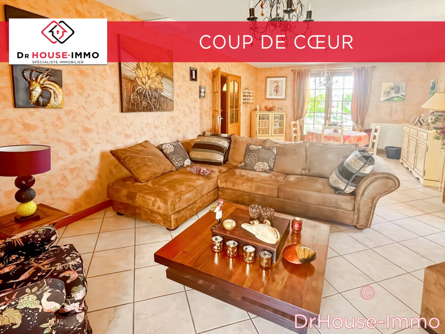 Photo 1 : Vente Maison 4 pièces Sainte-Maure 109 m²