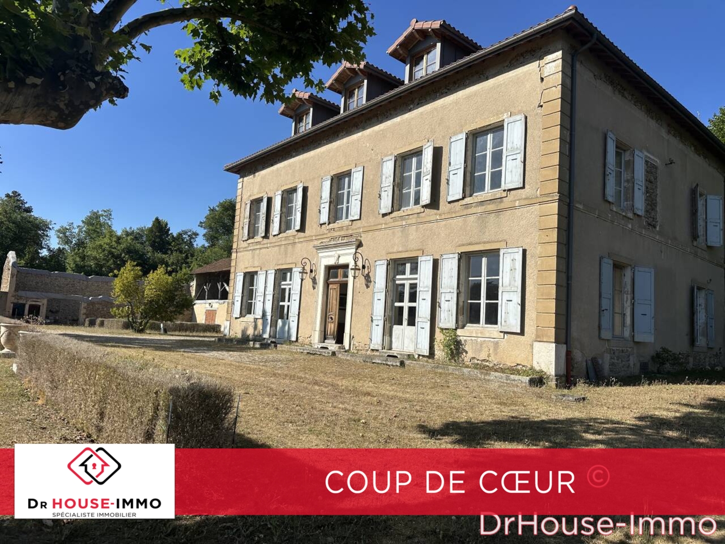 Photo 1 : Vente Maison 6 pièces Châtillon-Saint-Jean 350 m²