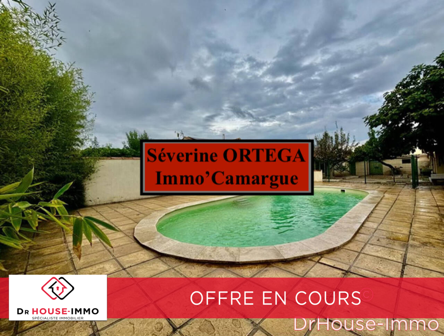 Photo 1 : Vente Maison 5 pièces Saint-Laurent-d'Aigouze 154 m²