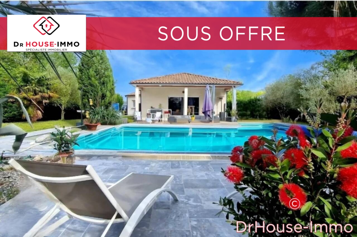 Photo 1 : Vente Maison 6 pièces Sainte-Eulalie 130 m²