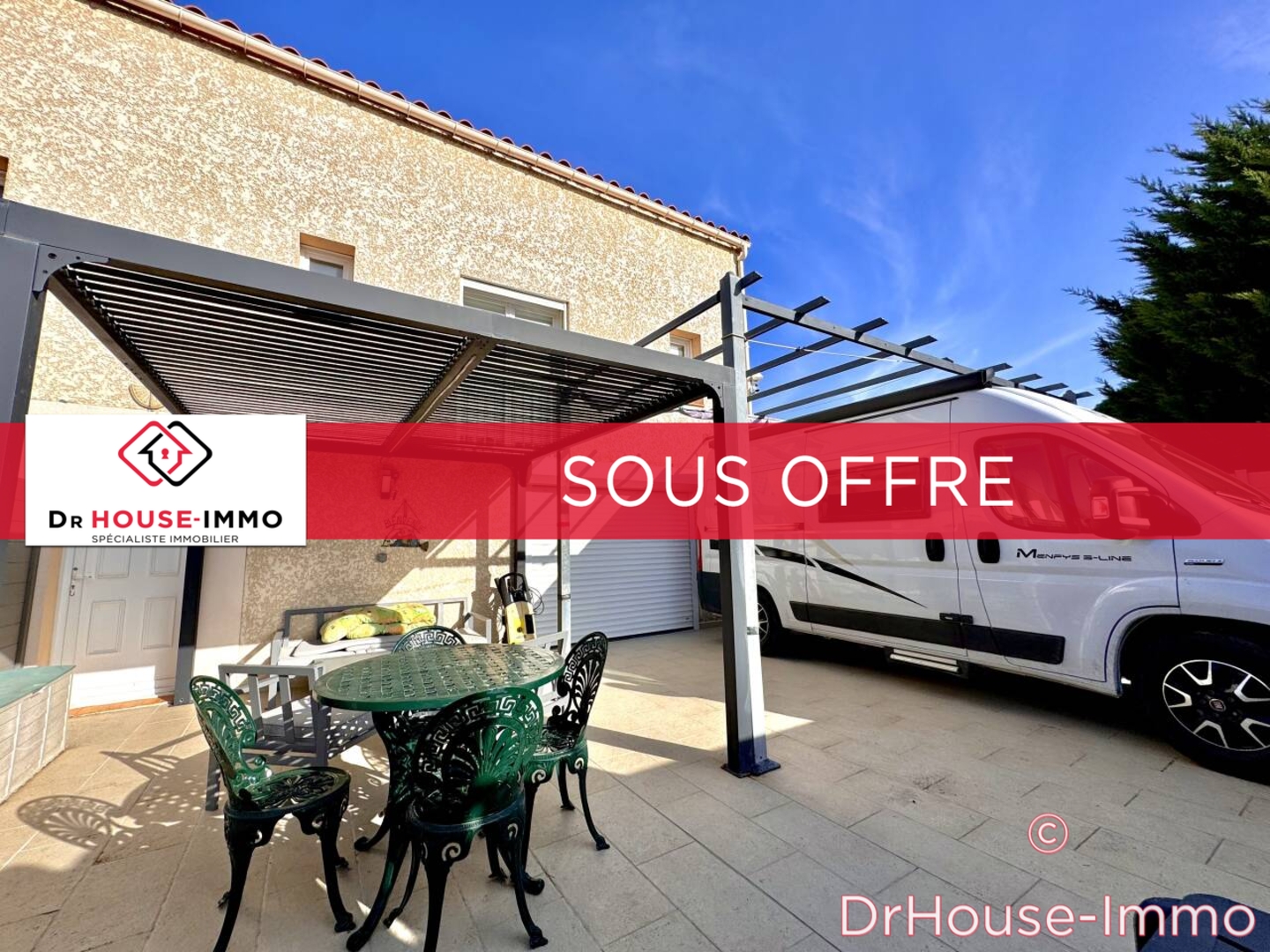 Photo 1 : Vente Maison 4 pièces Sainte-Marie-la-Mer 80 m²