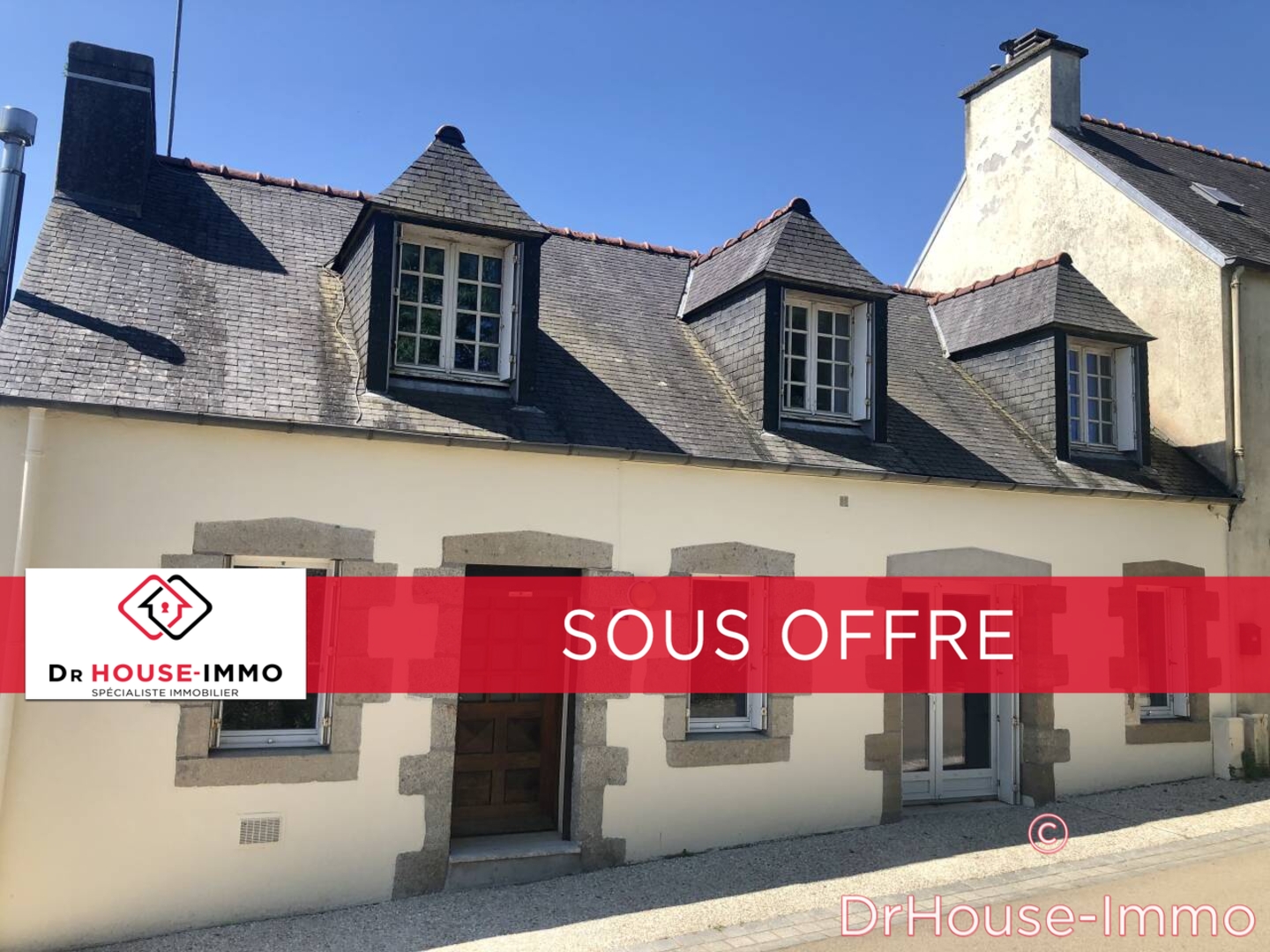 Photo 1 : Vente Maison 3 pièces Scrignac 80 m²