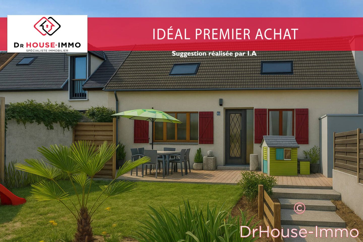 Photo 1 : Vente Maison 4 pièces Neuilly-en-Thelle 85 m²