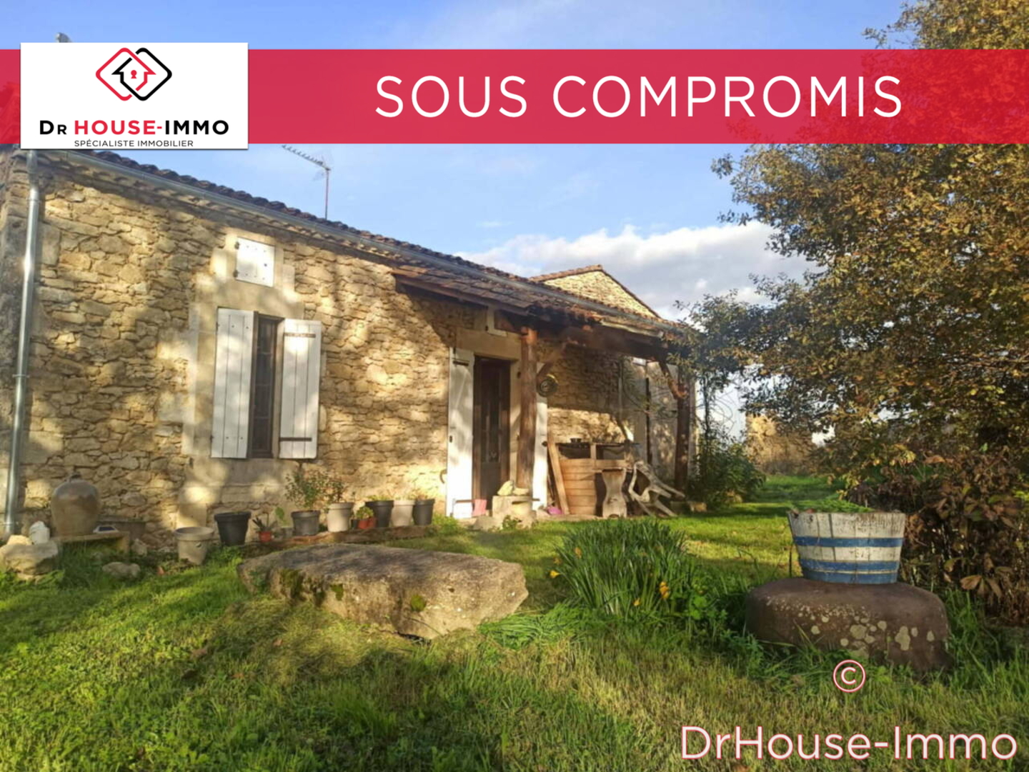 Photo 2 : Vente Maison 4 pièces Sauveterre-de-Guyenne 110 m²