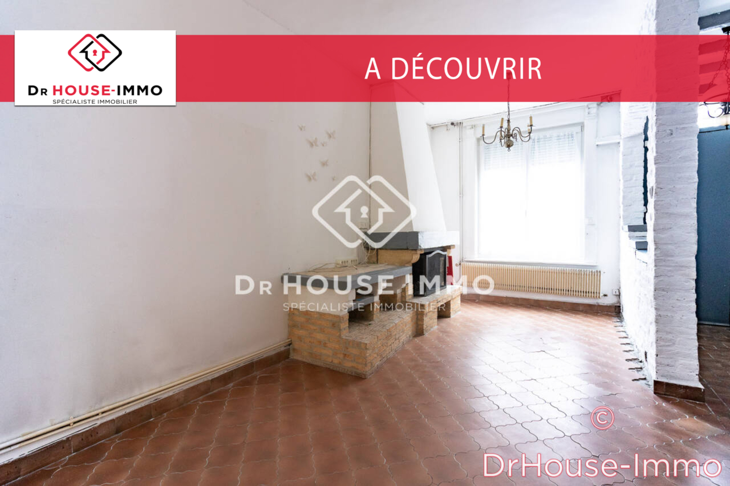 Photo 1 : Vente Maison 4 pièces Lille 76 m²