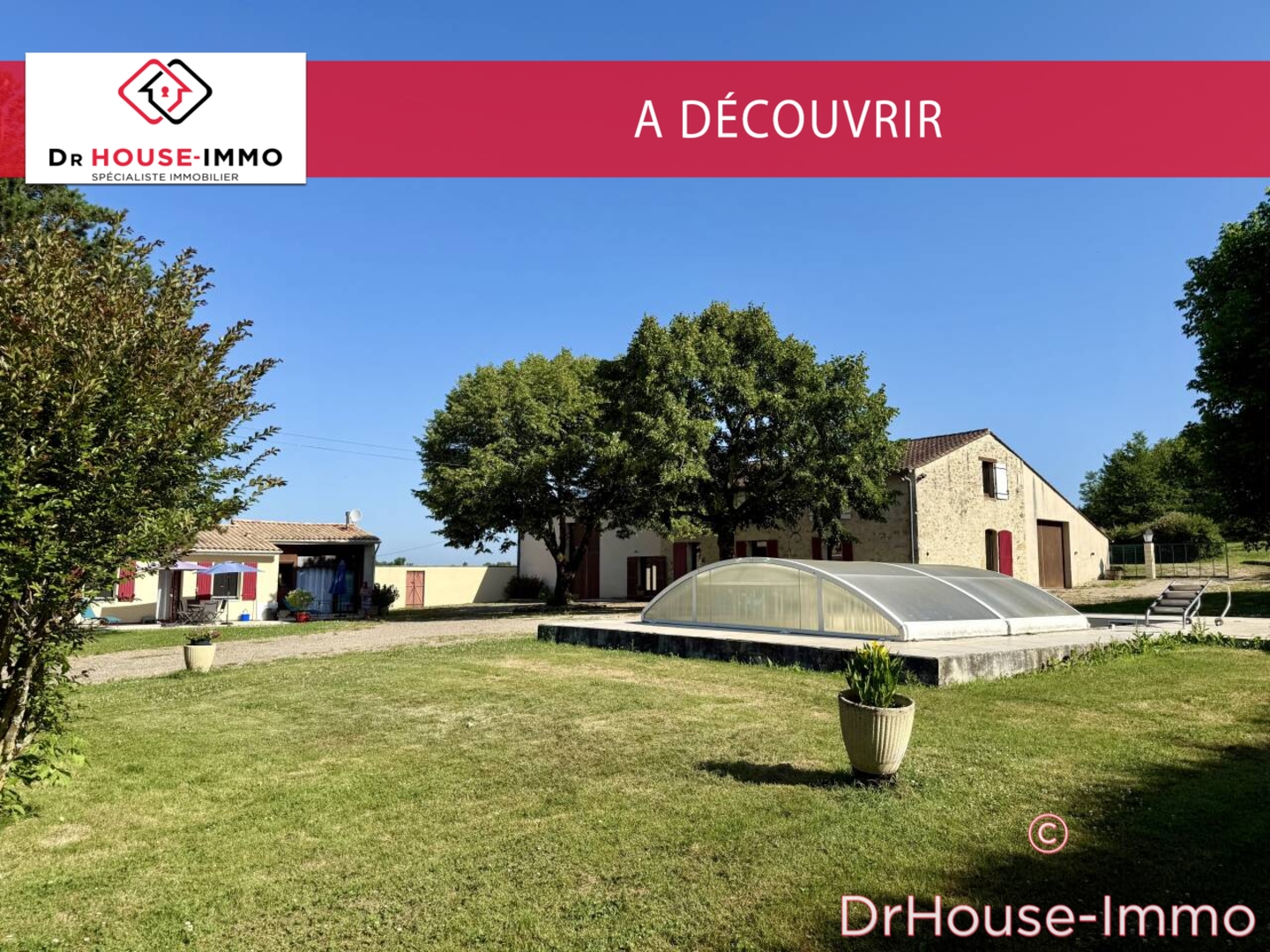 Photo 1 : Vente Maison 7 pièces Massugas 224 m²