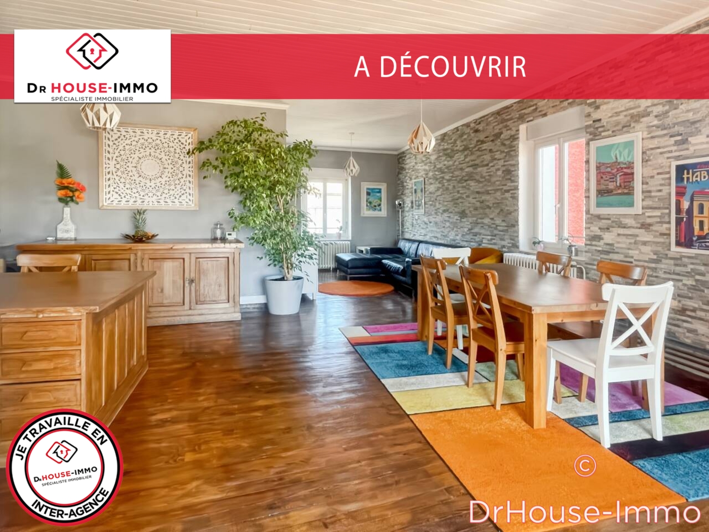 Photo 2 : Vente Maison 8 pièces La Boisse 130 m²