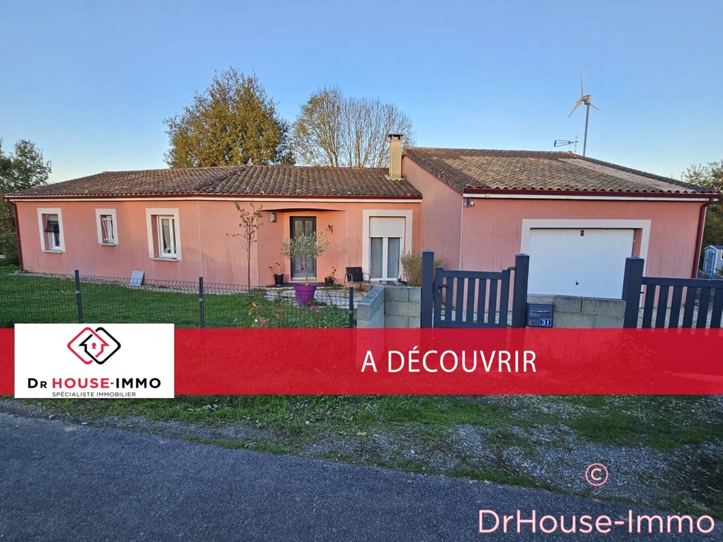 Photo 1 : Vente Maison 5 pièces Montmorillon 114 m²