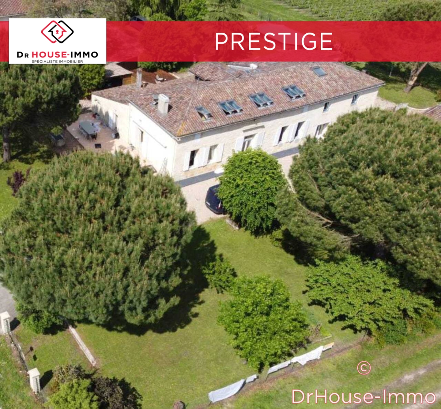 Photo 1 : Vente Maison 14 pièces Saint-Émilion 427 m²