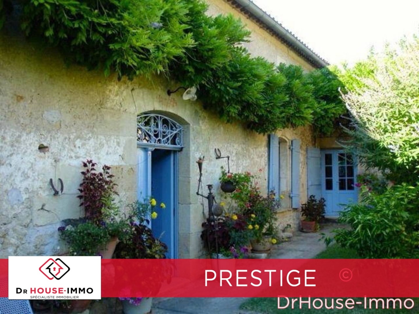 Photo 1 : Vente Maison 8 pièces Pujols 289 m²