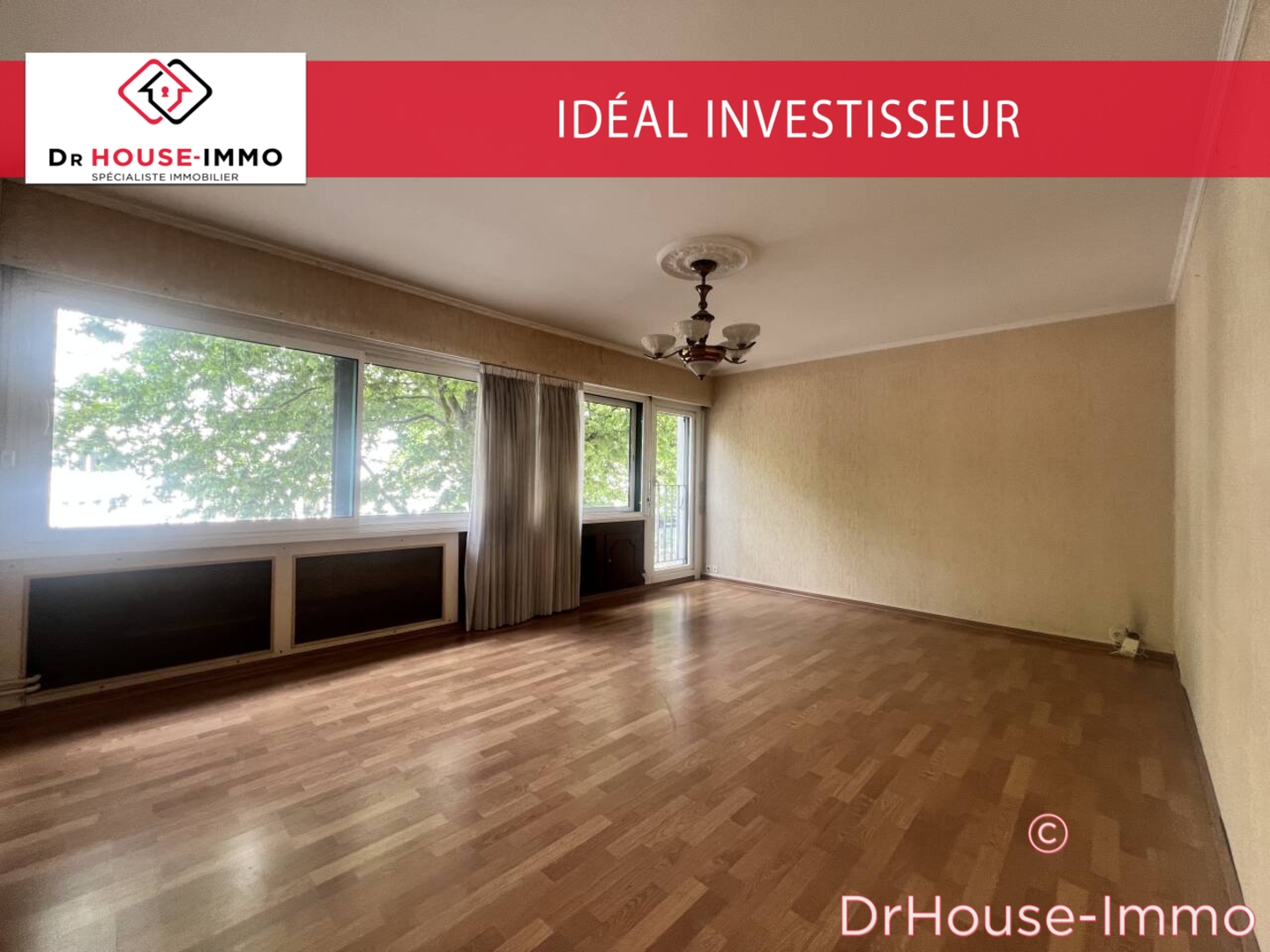 Photo 1 : Vente Appartement 4 pièces Lille 88 m²