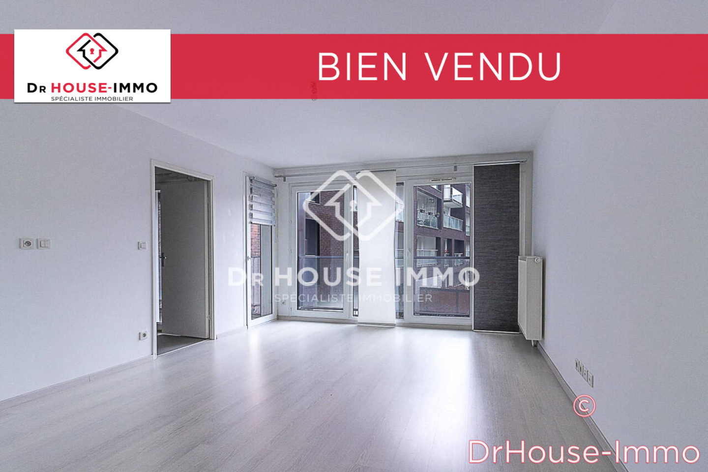 Photo 1 : Vente Appartement 2 pièces Lille 42 m²