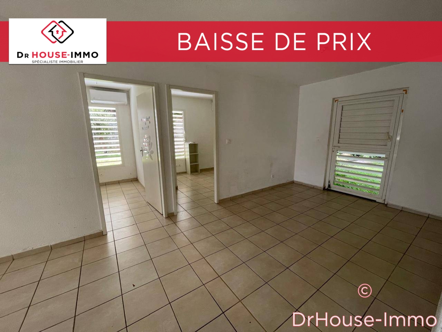 Photo 2 : Vente Appartement 3 pièces Lamentin 56 m²