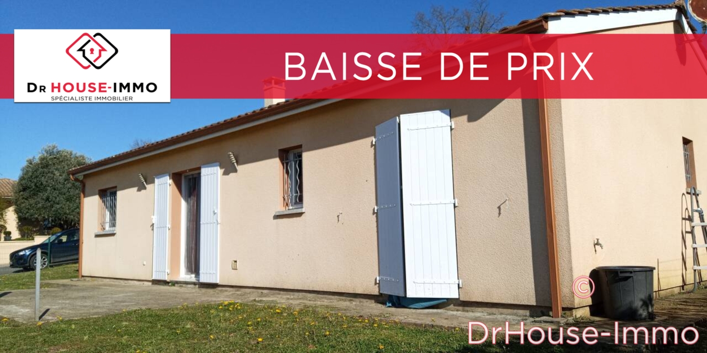Photo 1 : Vente Maison 4 pièces Sauveterre-de-Guyenne 85 m²