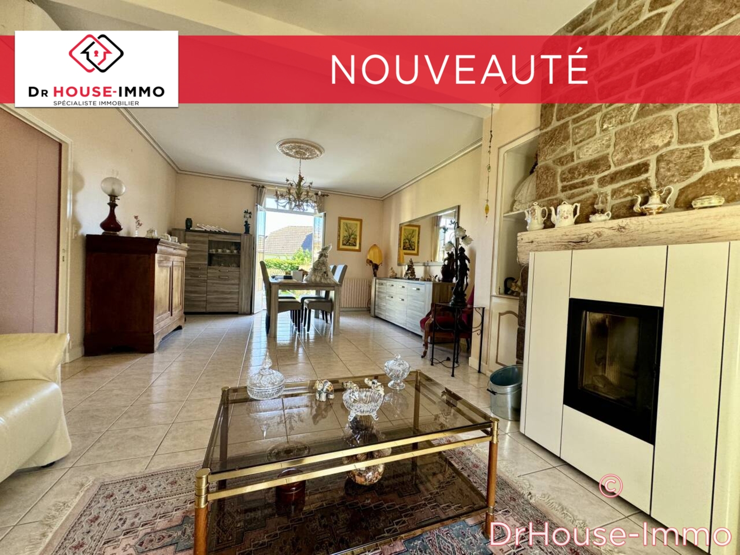 Photo 1 : Location Maison 4 pièces Saint-Pantaléon-de-Larche 94 m²
