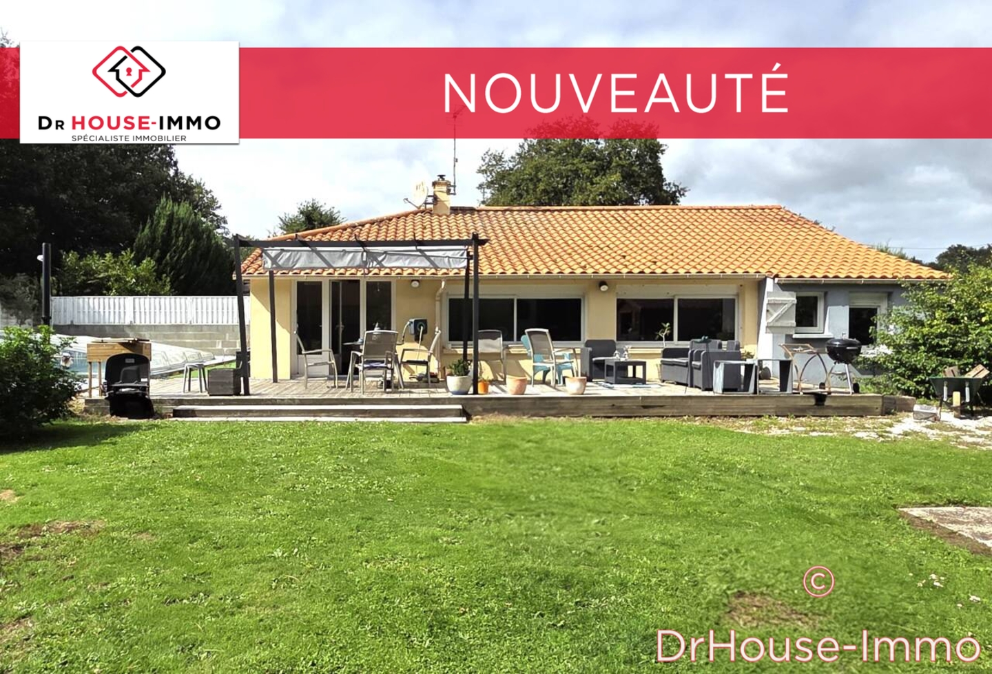 Photo 1 : Vente Maison 5 pièces Chauvé 109 m²