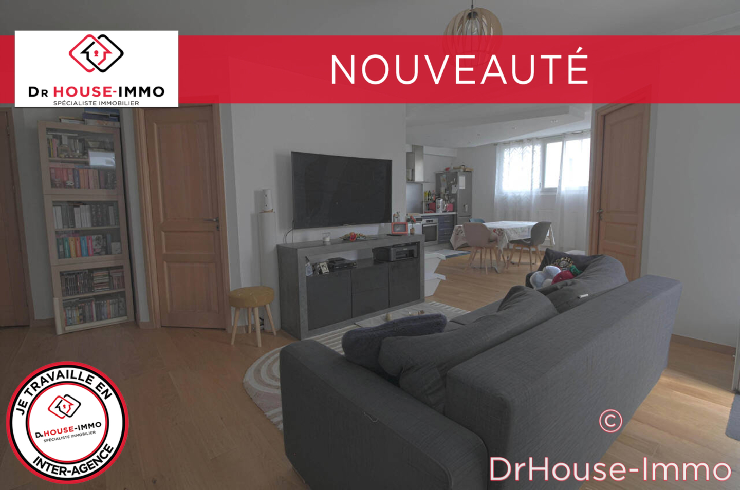 Photo 1 : Vente Appartement 4 pièces Fontenay-le-Fleury 92 m²