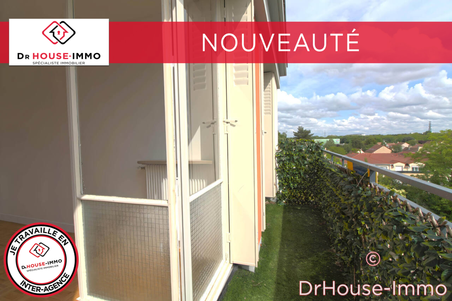 Photo 1 : Vente Appartement 3 pièces Bois-d'Arcy 59 m²