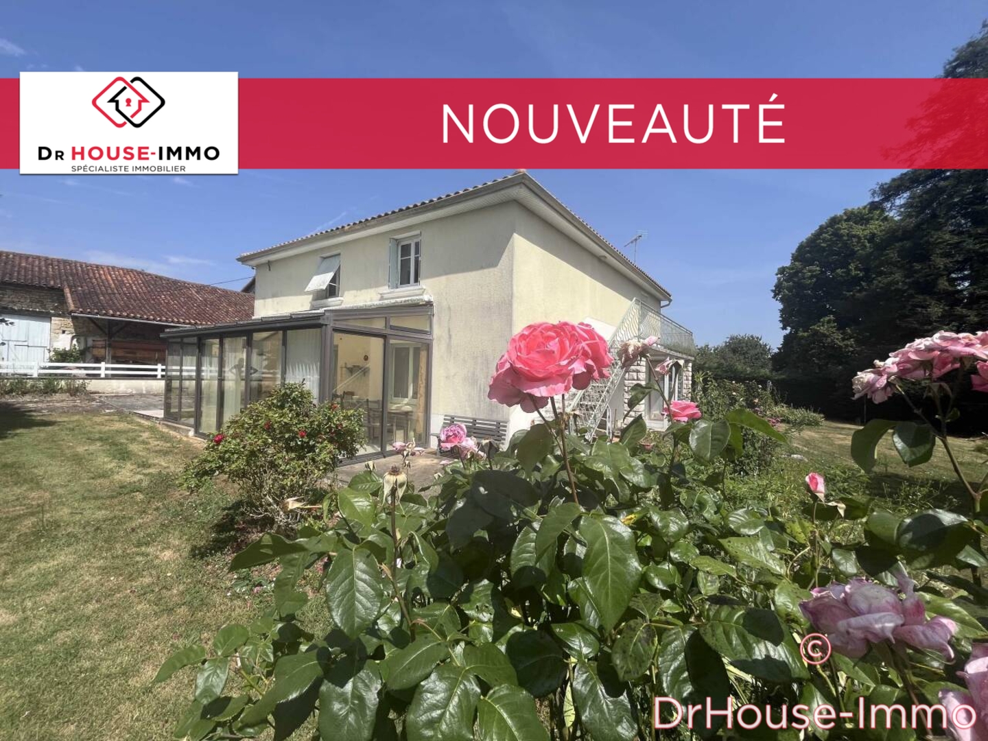 Photo 1 : Vente Maison 6 pièces Saint-Claud 152 m²