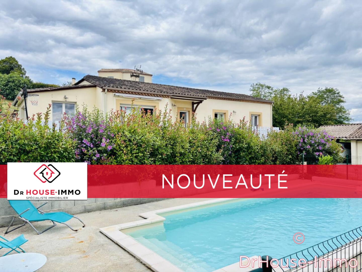 Photo 1 : Vente Maison 7 pièces Bergerac 167 m²