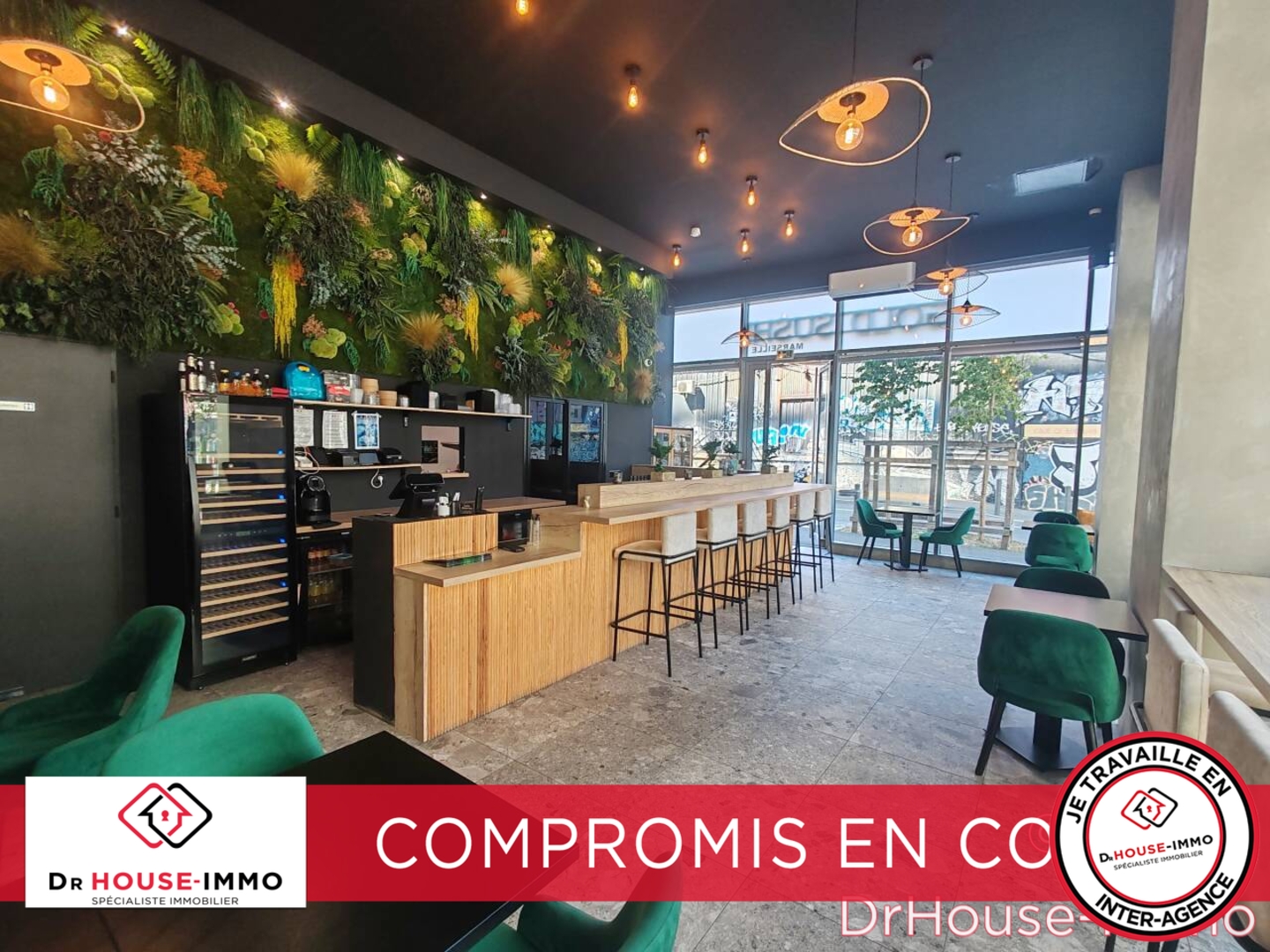 Photo 2 : Vente Commerce Marseille 62 m²